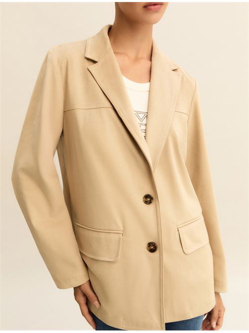 Giacca dritta - BEIGE EMME MARELLA | EMMCERCHI558/001